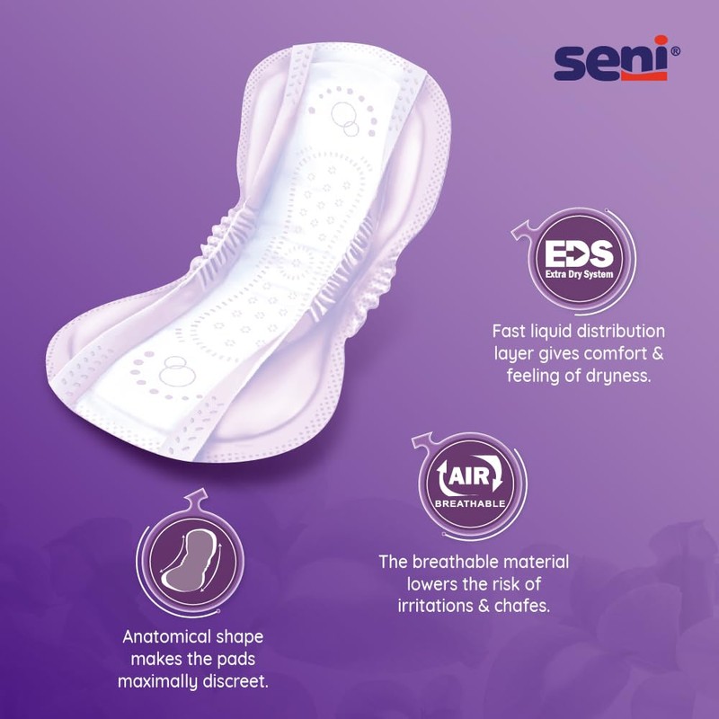 Seni Lady Super Anatomical Protection for Women, One Size