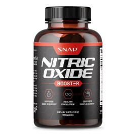 Snap Supplements - Potenciador De Óxido Nítrico 60 Cap