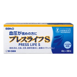 [Tokuho] Press Life S 4 Tablets x 30 Packs
