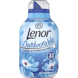 Lenor Outdoorable Fabric Conditioner Spring Awakening 33 Washes, 462ML - Ultra Concentrated Freshness- 100 percent Recycled Bottle