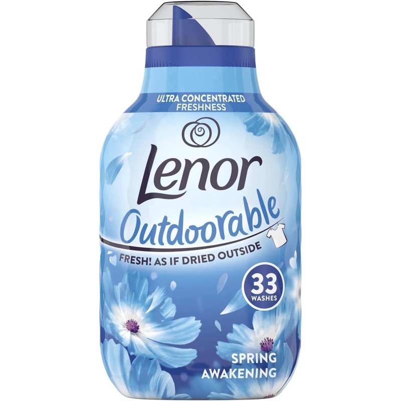 Lenor Outdoorable Fabric Conditioner Spring Awakening 33 Washes, 462ML -