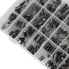 545Pcs 24 Models 0.1uF-1000uF Aluminum Electrolytic Capacitor Assortment Kit with