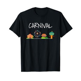 Carnival Tents Fun Ferris Wheel T-Shirt