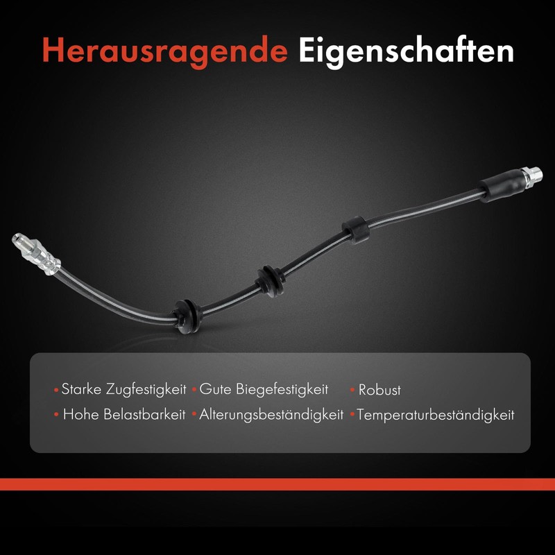 Frankberg 1 x Brake Hose Front Axle Left or Right