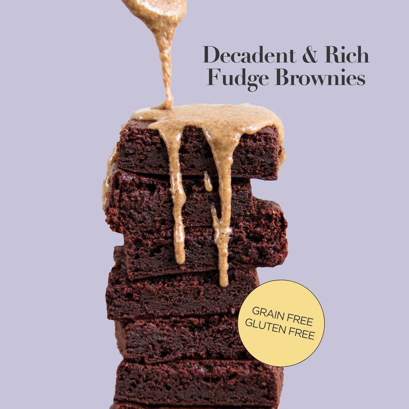 Stellar Eats Grain‑Free Fudge Brownie Baking Mix | Gluten‑Free, Dairy‑Free,