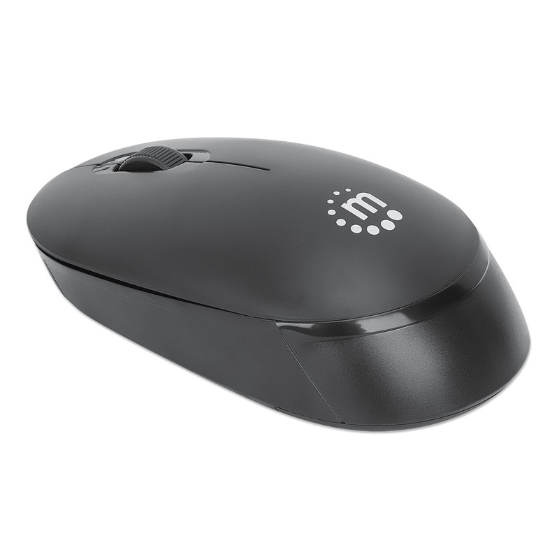 Manhattan 190145 Optische Maus USB Wireless Performance III Schwarz