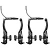 Shimano Alivio BR-T4000 Brakes Set, V-Brake, Black