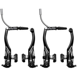 Shimano Alivio BR-T4000 Brakes Set, V-Brake, Black