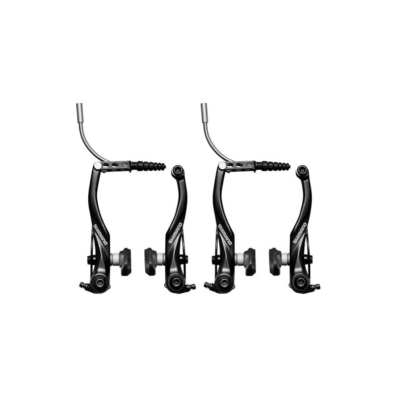 Shimano Alivio BR-T4000 Brakes Set, V-Brake, Black