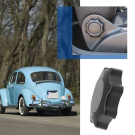 OTOTEC 2pcs Car Vehicle Front Seat Recline Knob Adjustment Handwheel 1J088167F 18D881671 Black Compatible with Polo Golf Jetta MK4 Passat Beetle Bora