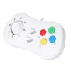 Mini Wired Gamepad Game Console Controller for SNK NEOGEO (White)