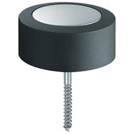 Floor Door Buffer 3878 24mm F1 48mm H, D, Ecru Alu.