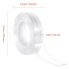 16 ft Double Sided Heavy Duty Nano Mounting Tape-3 Pack