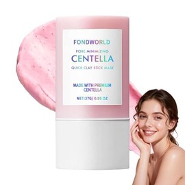 3PC Mascarilla de Arcilla en Barra con Centella Asiática,Poremizing Quick Clay Stick Mask,Mascarilla de arcilla Centella Asiática en barra,Limpieza...