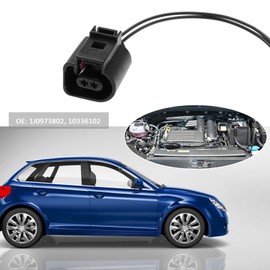 The Lord of the Tools 2PCS 2 Pin Electrical Harness Connector Sensor Plug Repair Kit 10336102 1J0973802 1J0973702 0,50mm²-1,50mm² 1 Male & 1 Female