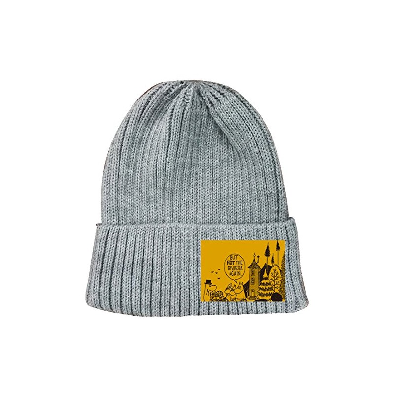 Moomin Family Knit Cap, Gray, One Size Fits All MMAP2290