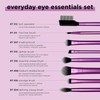 REAL TECHNIQUES, Everyday Eye Essentials, Set de Brochas para Maquillaje