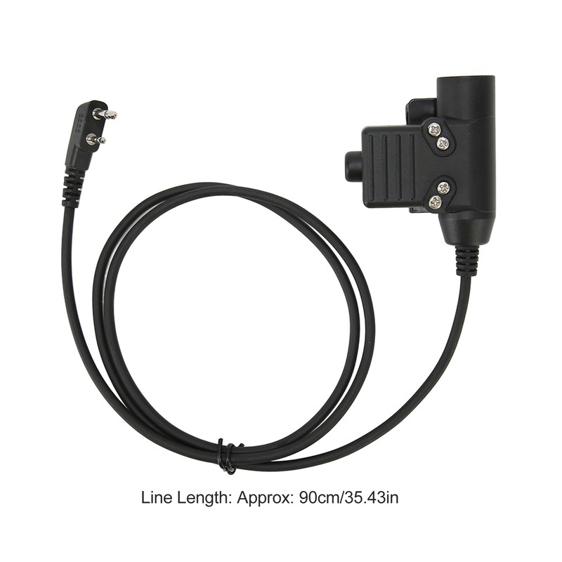 Radio Headset Adapter Push To Talk Clear Sound Walkie Talkie