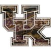 UK KENTUCKY Wildcats Large 11.5" Camo Decal