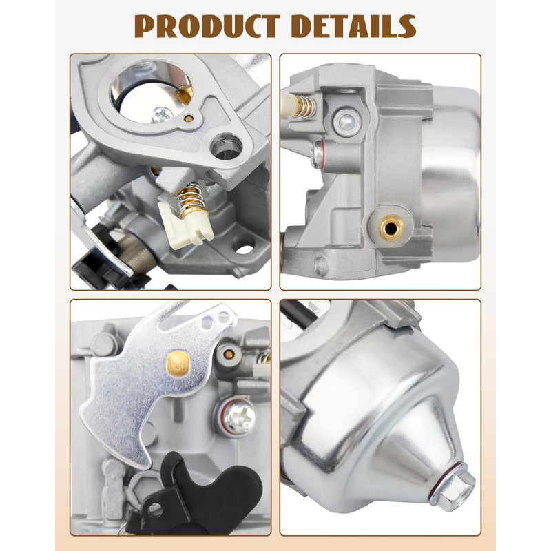 JUWEVAZU 16100-Z9L-811 Carburetor Fit for Honda GCV170LA GCV200LA HRN216 HRX217,