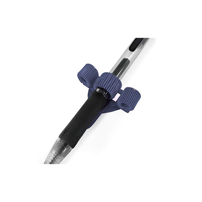 Ashton and Wright - Triple Metal Pen Holder with Pocket