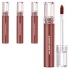 Romand Glasting Water Lip Tint, 17 Woody Sunset, 4g, 4 pieces / 롬앤 글래스팅 워터 립틴트, 17 우디 선셋, 4g, 4개