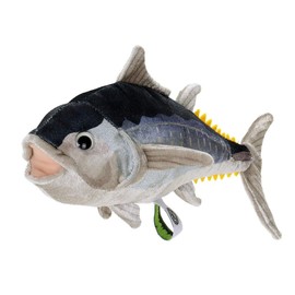 Carolata Bluefin Tuna Plush Toy (2 times measured / Length 10.6 x Width x Height 10.6 inches (27 x 9 x 11 cm) Fish, Tuna Toy, Present, Real, Boys and Girls