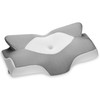 Elviros Cervical Memory Foam Pillowcase(Grey)