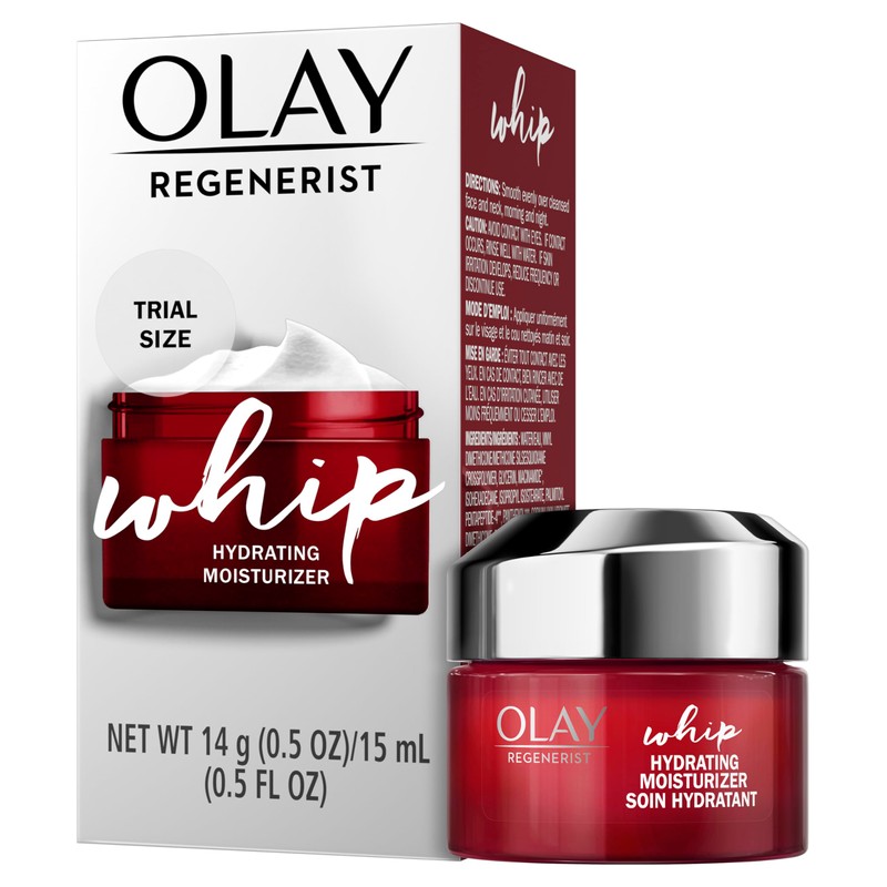 Olay Regenerist Whip Hydrating Moisturizer Trial Size 0.5 Oz
