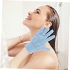 Beavorty 1 Pair Body Scrubber Glove Gentle Exfoliating Mitts for