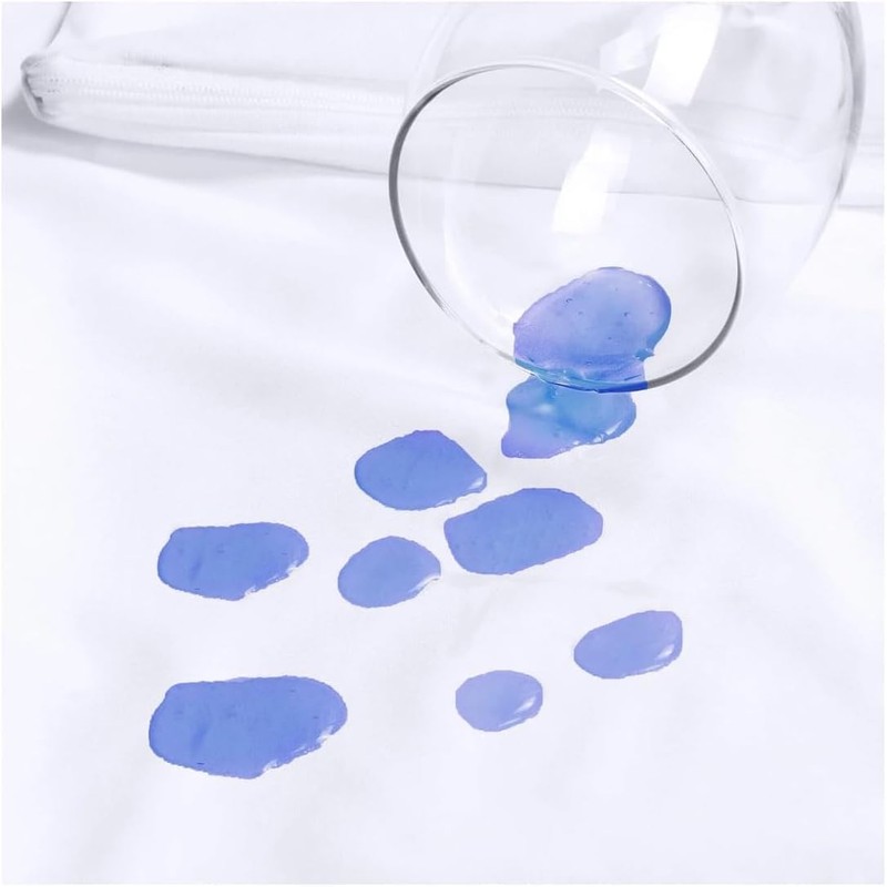 Waterproof Duvet Cover 155 x 220 cm, Duvet Protector Waterproof,