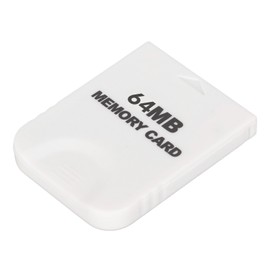 for Wii Memory Card High Speed Plug and Play White Game Memory Card for Game Console Accessories 64MB (1019blocks)