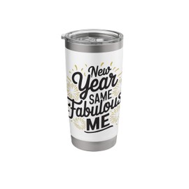 Happy New Year Firworks Display New Years Eve Stainless Steel Insulated Tumbler