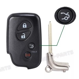 KeylessAutoParts HYQ14AAB for Lexus LS460 LS600H IS250 IS350 GS450H Remote Smart Key Fob -0140
