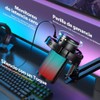 MAONO Gaming Microfono USB, RGB y Brazo micrófono PC Condensador