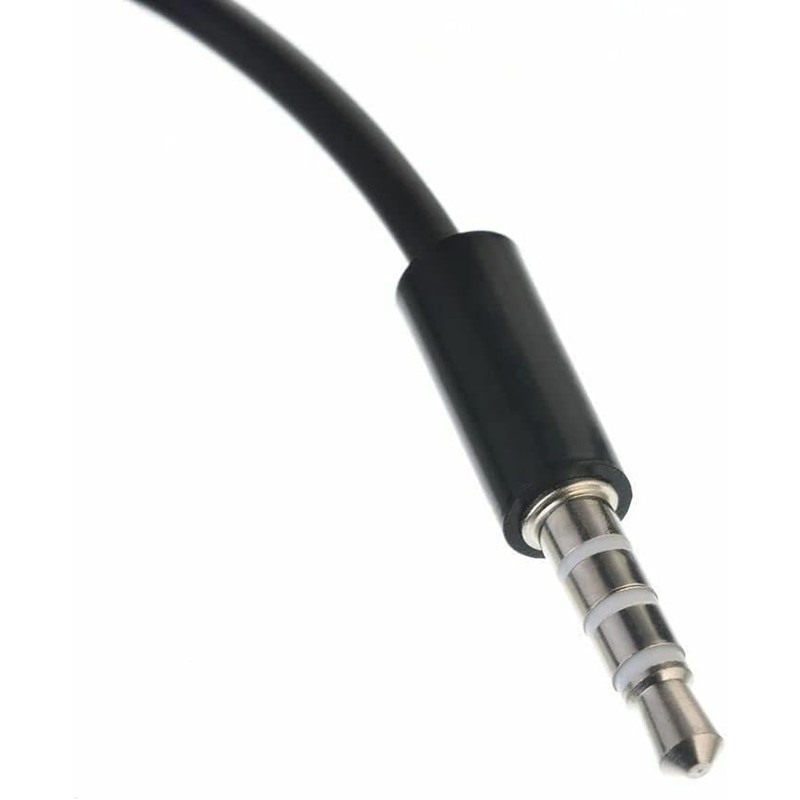 BUBUCAM 3.5mm Male AUX Audio Plug to USB Female Adapter