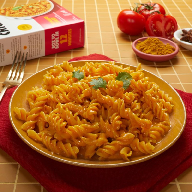 Chickapea One Pot Chickpea Pasta - Tomato Curry - 7