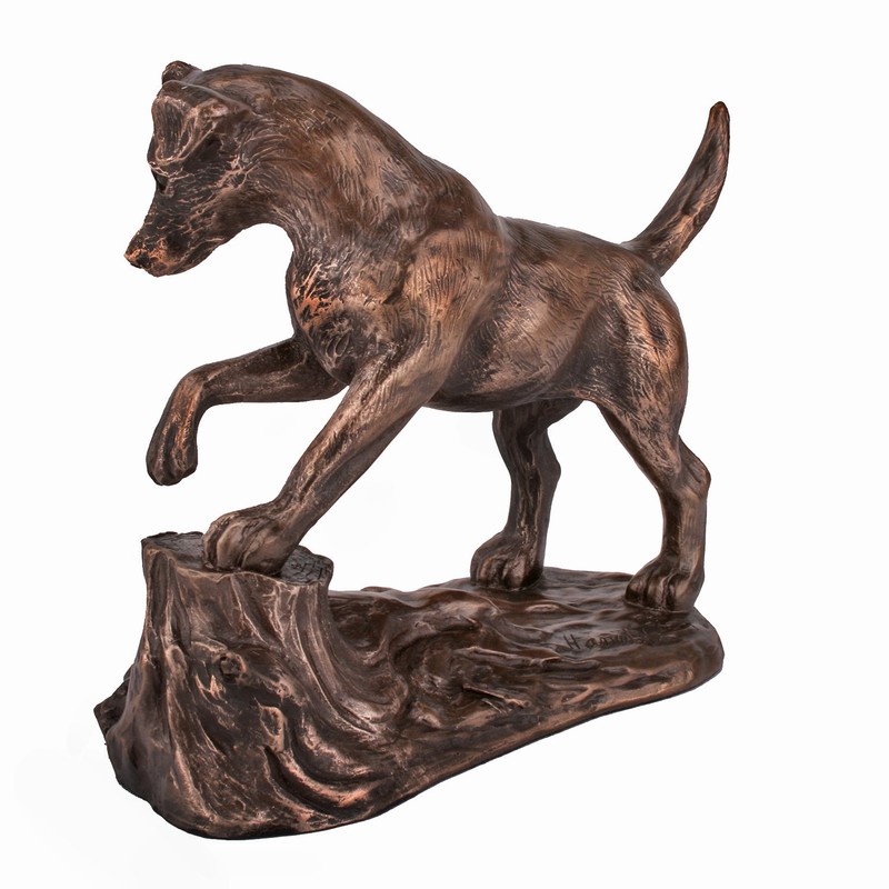 JACK RUSSELL ~ Bronze Dog Sculpture by Harriet Glen