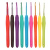 12 Pcs Crochet Needle Set Aluminum Oxide Weaving Sewing Knitting
