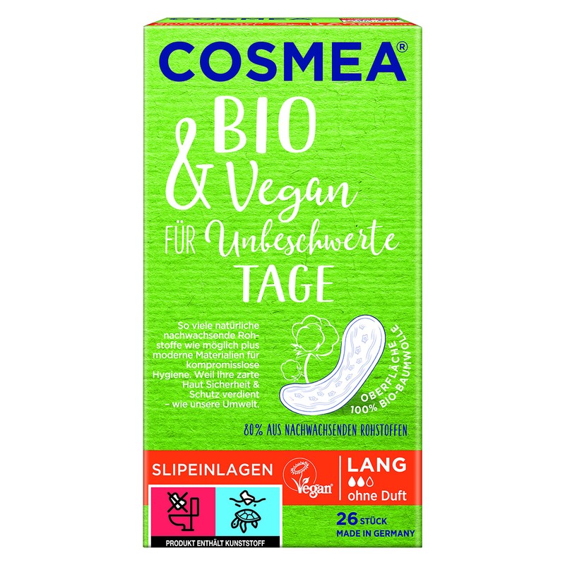 Cosmea Unscented Pantiliners Long Pack of 5 (5 x 26))