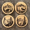 Torch Paste Woodland Adventure Coaster Kit | The Original Wood