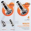 TIORIY with 15 Adapters Pull Down Kitchen Sink Faucet Head