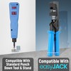 Everest Media Solutions 90° Angled CAT6 Keystone Jack in Grey