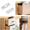 10 Pack Ultra-Thin Invisible Cabinet Door Magnets Cabinet Magnetic Door