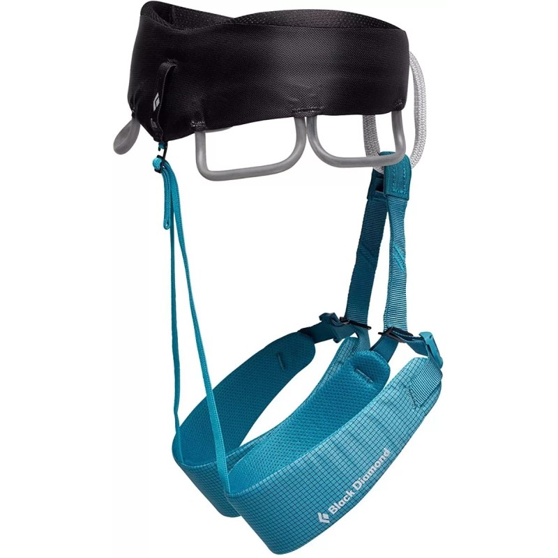 Black Diamond Momentum Climbing Harness - Women's Aqua Verde