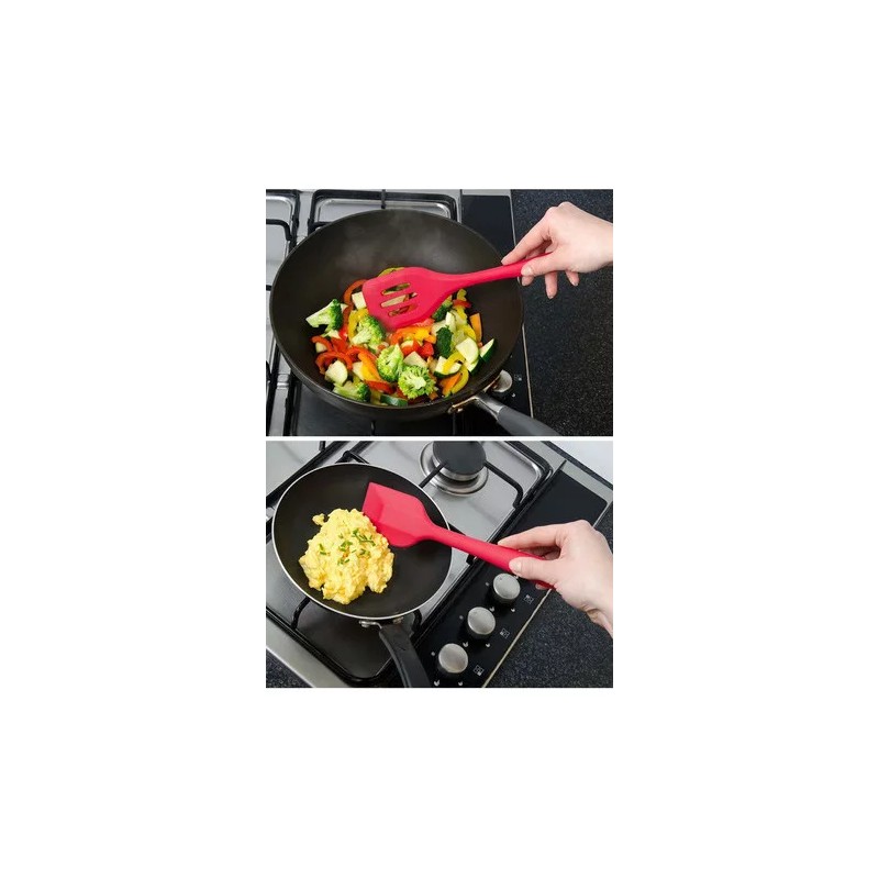 Generic Utensilios De Cocina De Silicona, 10 Piezas, Cuchara Y