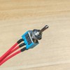 Gebildet Prewired MTS-103 Blue Mini Toggle Switch 125 VAC 6