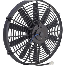 6 Volt Electric Radiator Cooling Fan-12 Inch Dia. Push/Pull-10 Blade