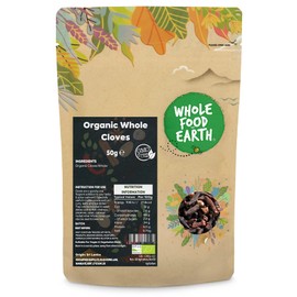 Whole Food Earth® - Organic Whole Cloves 50 g | GMO Free | Certified Organic
