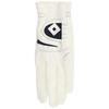 ONOFF OG7221-04 NAV22 Women's Gloves (Left Hand), White x Navy,